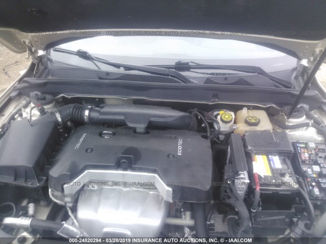 1G11C5SA3DF224079 - 2013 CHEVROLET MALIBU 1LT CREAM photo 10