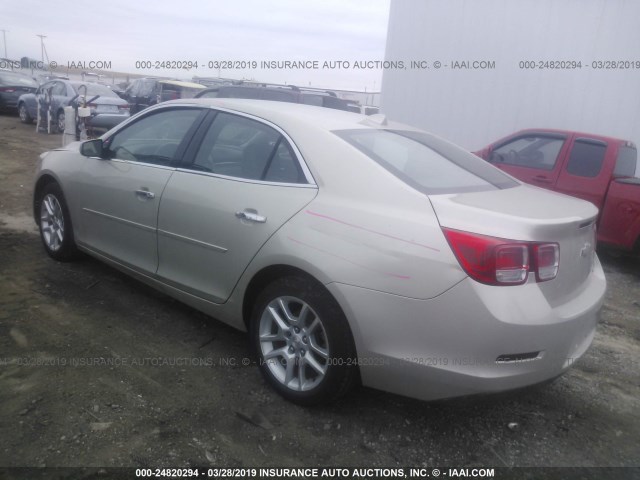 1G11C5SA3DF224079 - 2013 CHEVROLET MALIBU 1LT CREAM photo 3