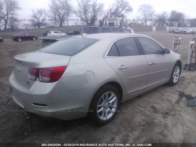 1G11C5SA3DF224079 - 2013 CHEVROLET MALIBU 1LT CREAM photo 4