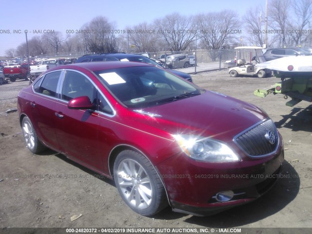 1G4PR5SK1C4170022 - 2012 BUICK VERANO CONVENIENCE RED photo 1