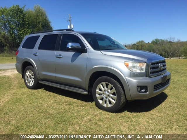 5TDYY5G13AS023102 - 2010 TOYOTA SEQUOIA SILVER photo 1