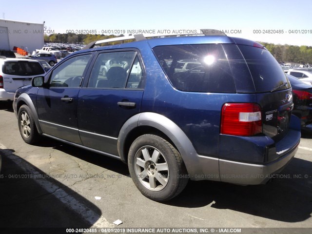 1FMZK01175GA05618 - 2005 FORD FREESTYLE SE BLUE photo 3