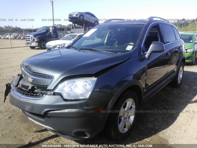 3GNAL2EK9DS577424 - 2013 CHEVROLET CAPTIVA LS 灰色 照片 2