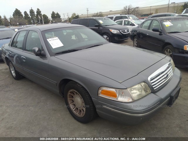 2FAFP74W7XX238149 - 1999 FORD CROWN VICTORIA LX GRAY photo 1