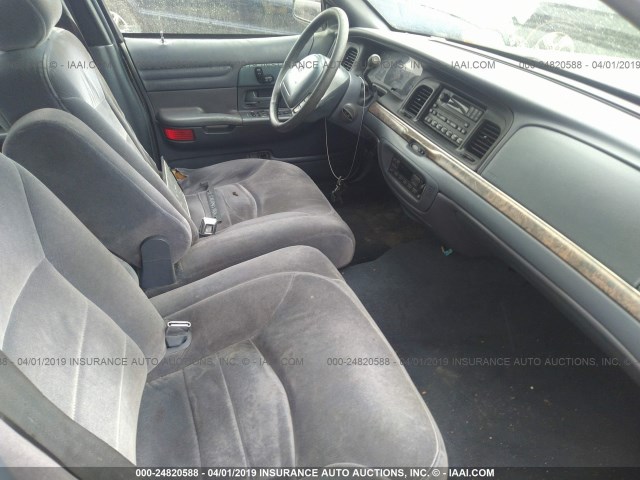 2FAFP74W7XX238149 - 1999 FORD CROWN VICTORIA LX GRAY photo 5