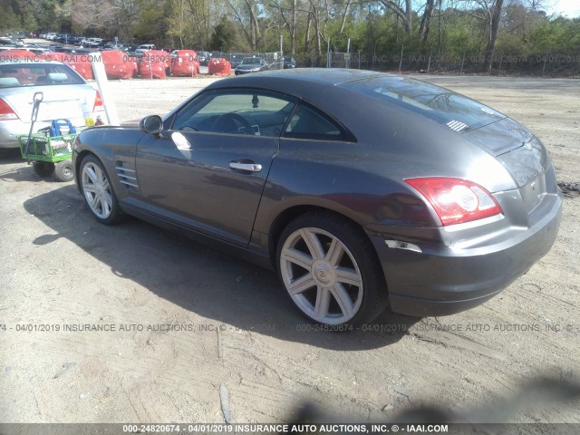 1C3AN69L64X003153 - 2004 CHRYSLER CROSSFIRE LIMITED GRAY photo 3