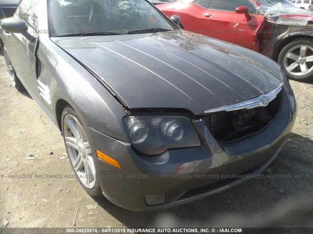 1C3AN69L64X003153 - 2004 CHRYSLER CROSSFIRE LIMITED GRAY photo 6