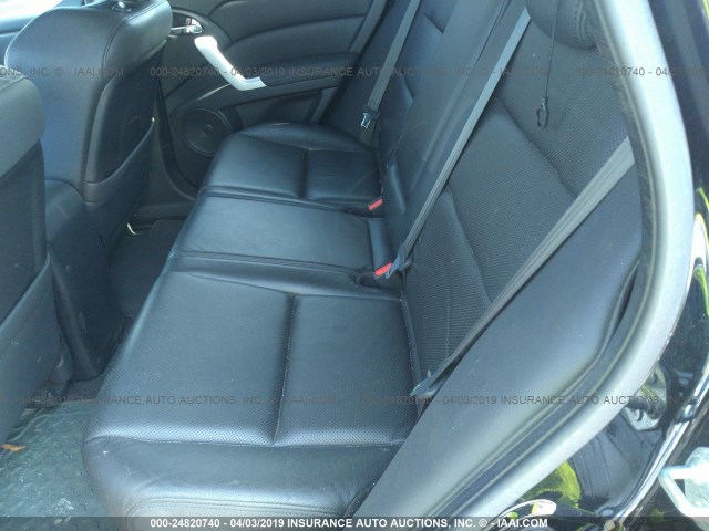 5J8TB18577A005862 - 2007 ACURA RDX TECHNOLOGY BLACK photo 8