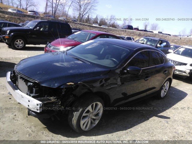 19UDE2F36HA000723 - 2017 ACURA ILX WATCH PLUS BLACK photo 2