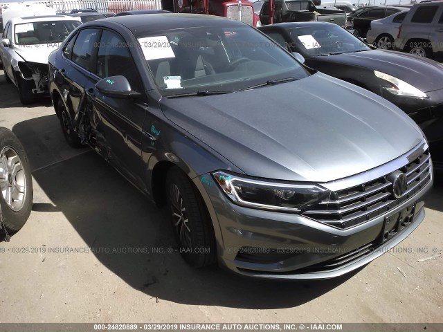 3VWE57BU9KM151545 - 2019 VOLKSWAGEN JETTA SEL GRAY photo 1