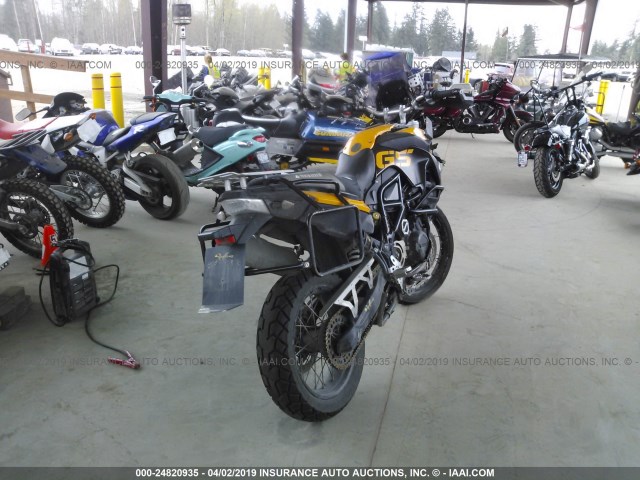 WB10229019ZU00017 - 2009 BMW F800 GS YELLOW photo 4