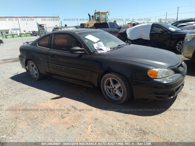 1G2NV12E7YM823300 - 2000 PONTIAC GRAND AM GT1 BLACK photo 1