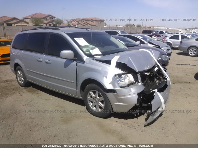 2A8HR54P58R666925 - 2008 CHRYSLER TOWN & COUNTRY TOURING SILVER photo 1