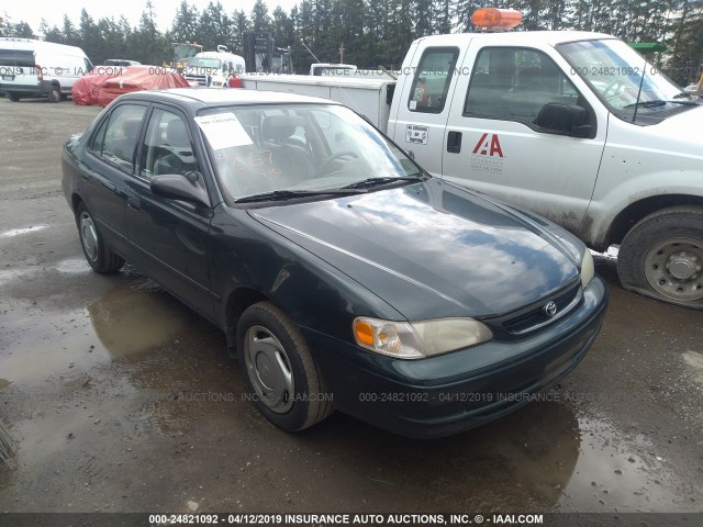 1NXBR12E0XZ151397 - 1999 TOYOTA COROLLA VE/CE/LE GREEN photo 1