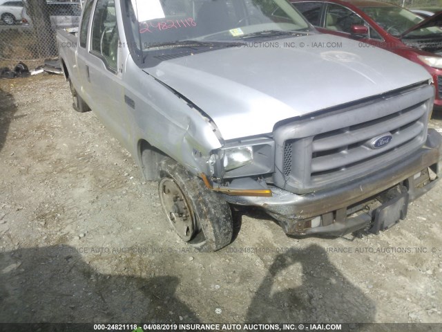 1FTNX20L4XEC80056 - 1999 FORD F250 SUPER DUTY GRAY photo 6