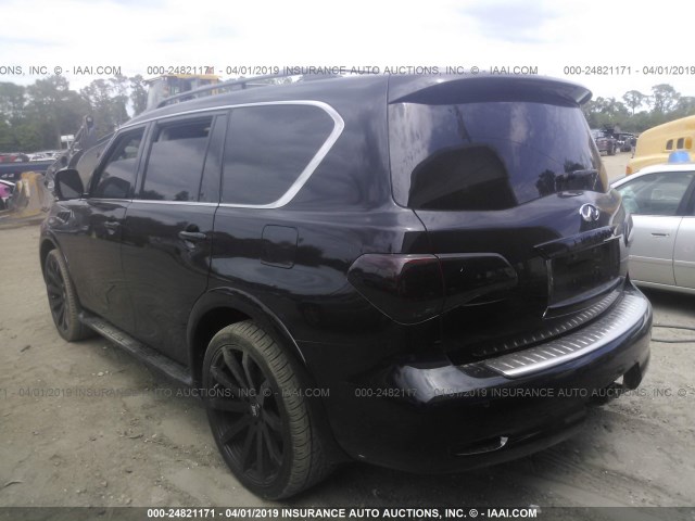 JN8AZ2NF4D9531131 - 2013 INFINITI QX56 BLACK photo 3