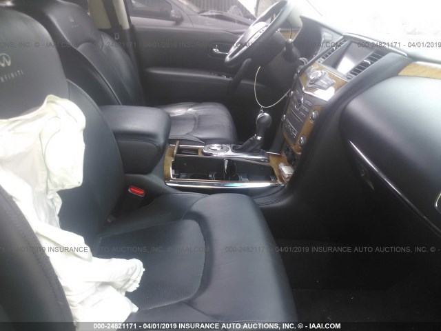 JN8AZ2NF4D9531131 - 2013 INFINITI QX56 BLACK photo 5