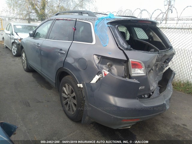 JM3TB38A480131733 - 2008 MAZDA CX-9 GRAY photo 3