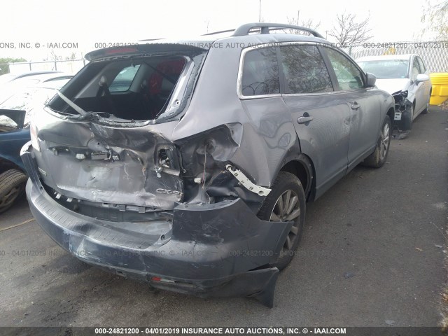 JM3TB38A480131733 - 2008 MAZDA CX-9 GRAY photo 4