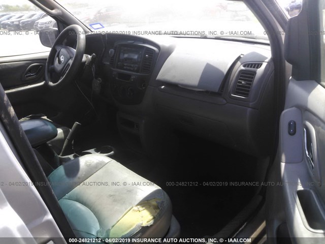 4F2YU08131KM37002 - 2001 MAZDA TRIBUTE LX/ES GRAY photo 5