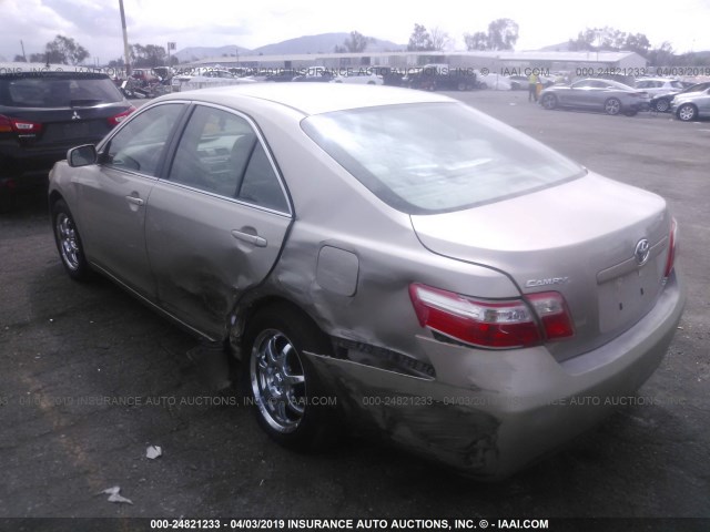 4T1BE46KX7U185974 - 2007 TOYOTA CAMRY NEW GENERAT CE/LE/XLE/SE GOLD photo 3