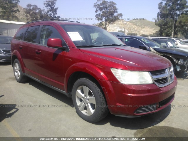 3D4GG57VX9T192832 - 2009 DODGE JOURNEY SXT RED photo 1