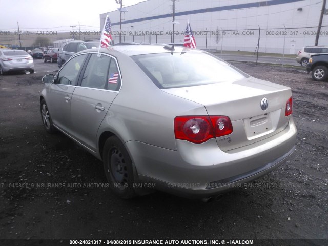 3VWRG81K16M765089 - 2006 VOLKSWAGEN JETTA 2.5 BEIGE photo 3