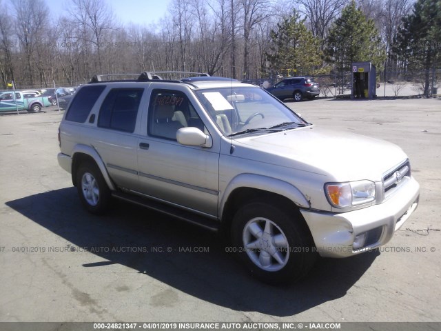 JN8DR09Y51W571731 - 2001 NISSAN PATHFINDER LE/SE/XE BEIGE photo 1