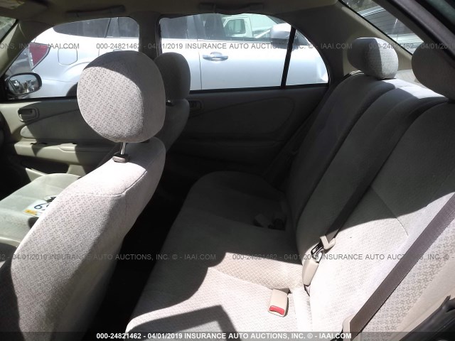 1NXBR12E5YZ361558 - 2000 TOYOTA COROLLA VE/CE/LE GREEN photo 8