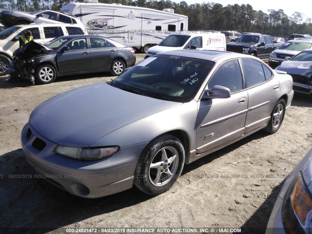 1G2WR5216YF229735 - 2000 PONTIAC GRAND PRIX GTP GRAY photo 2