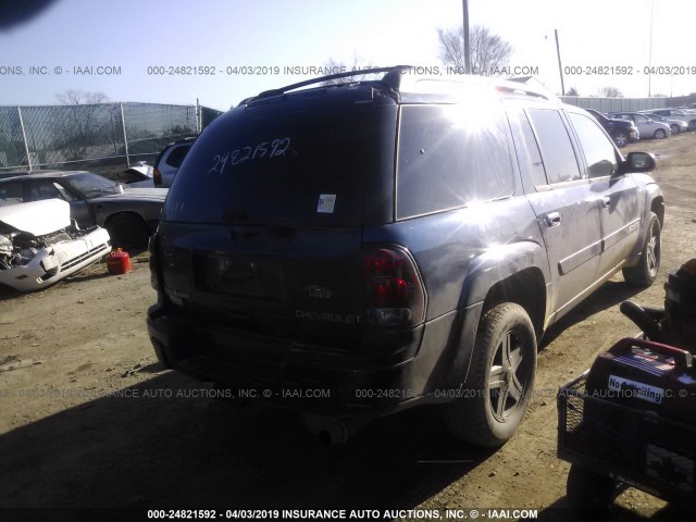 1GNET16S536156264 - 2003 CHEVROLET TRAILBLAZER EXT BLUE photo 4