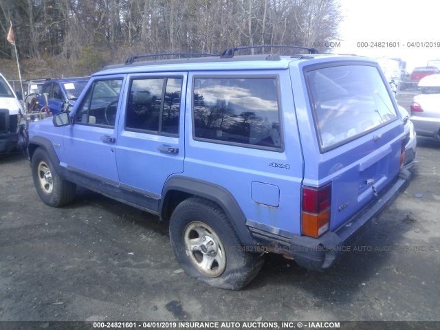 1J4FJ68S3TL320023 - 1996 JEEP CHEROKEE SPORT/CLASSIC BLUE photo 3