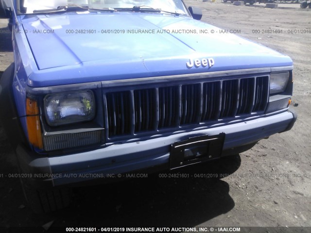 1J4FJ68S3TL320023 - 1996 JEEP CHEROKEE SPORT/CLASSIC BLUE photo 6