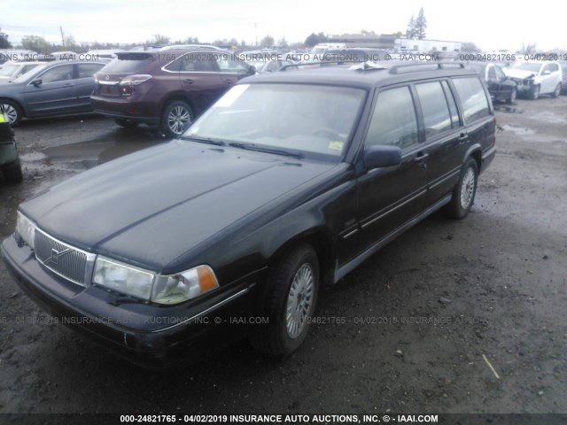 YV1KW9602V1043124 - 1997 VOLVO 960 BLACK photo 2