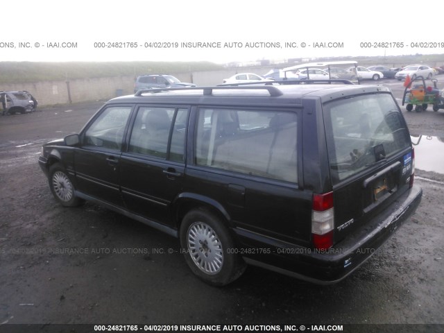 YV1KW9602V1043124 - 1997 VOLVO 960 BLACK photo 3