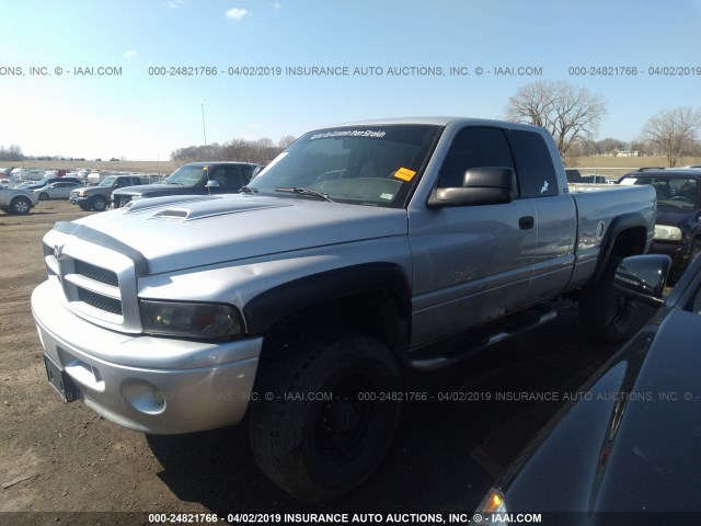 3B7KF23632M219800 - 2002 DODGE RAM 2500 SILVER photo 2