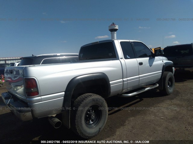 3B7KF23632M219800 - 2002 DODGE RAM 2500 SILVER photo 4