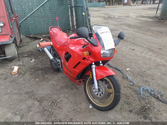 JS1GN72A8K2103067 - 1989 SUZUKI GSX600 F RED photo 1