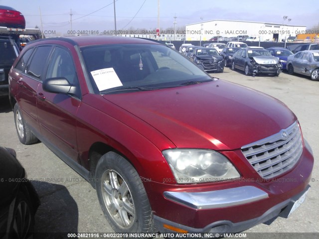 2C4GM68485R654173 - 2005 CHRYSLER PACIFICA TOURING RED photo 1