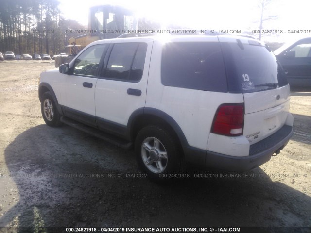 1FMZU63K73UC47018 - 2003 FORD EXPLORER XLT/XLT SPORT/NBX Ağ foto 3