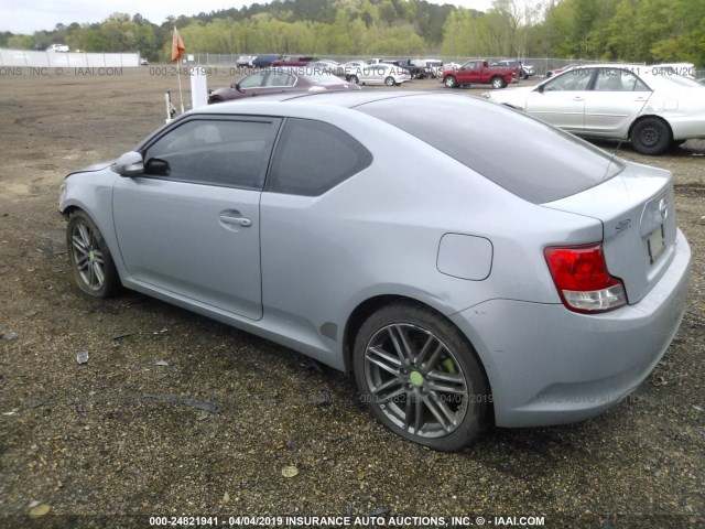 JTKJF5C76B3016139 - 2011 TOYOTA SCION TC ნაცრისფერი ფოტო 3