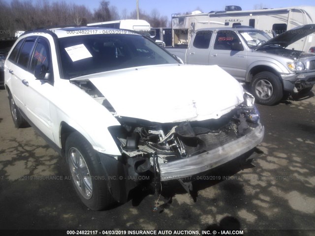 2C8GF68435R507008 - 2005 CHRYSLER PACIFICA TOURING WHITE photo 6