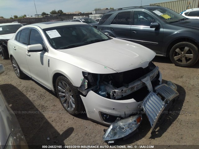 1LNHM93R59G615407 - 2009 LINCOLN MKS WHITE photo 1