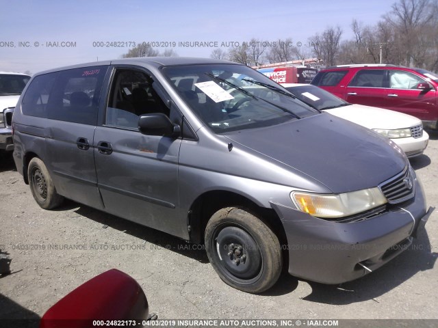 2HKRL1855YH516163 - 2000 HONDA ODYSSEY LX GRAY photo 1