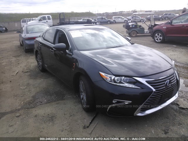 JTHBW1GG3G2110568 - 2016 LEXUS ES 300H BLACK photo 1