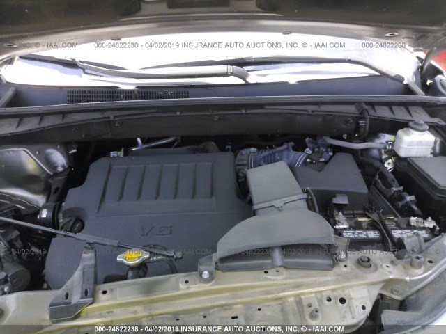 5TDZKRFH1FS061723 - 2015 TOYOTA HIGHLANDER LE/LE PLUS GRAY photo 10