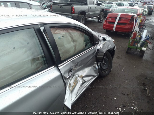 3N1AB7AP0GL645427 - 2016 NISSAN SENTRA S/SV/SR/SL Gümüş foto 6