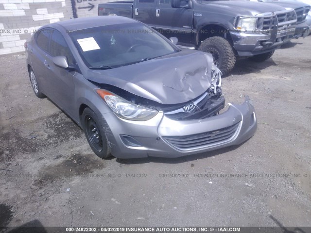 5NPDH4AE4DH202487 - 2013 HYUNDAI ELANTRA GLS/LIMITED GRAY photo 6