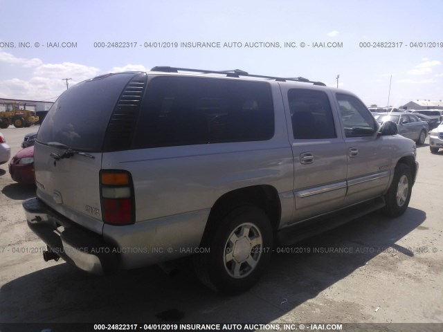 3GKEC16Z75G144578 - 2005 GMC YUKON XL C1500 BEIGE photo 4