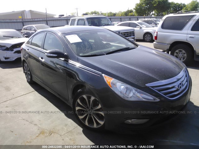 5NPEC4ACXEH845039 - 2014 HYUNDAI SONATA SE/LIMITED BLACK photo 1